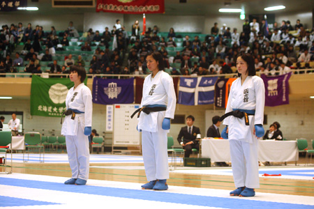 第61回全日本大学空手道選手権大会の写真